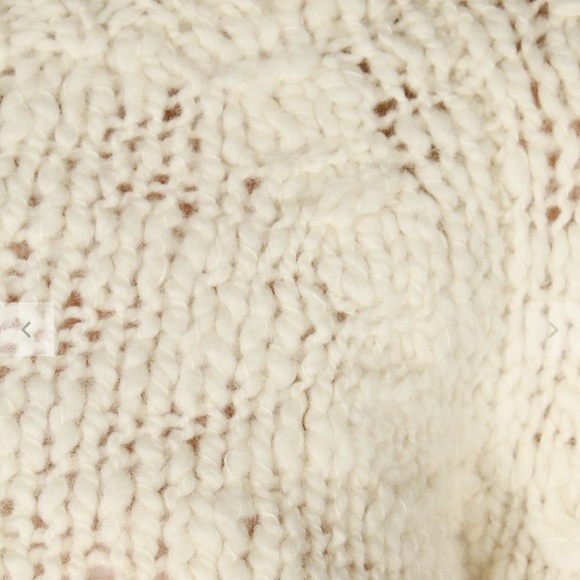 Derek Lam Women's Cream Knit Sweater 100% wool new without tag - Picture 4 of 11